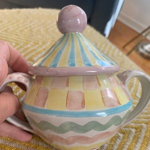 Mackenzie Childs Sugar Bowl Aurora